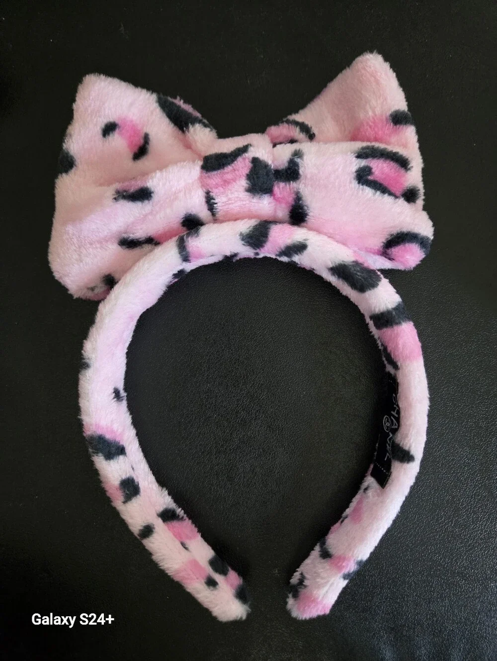 ✨️FASHION SPA HEADBAND PINK & BLACK